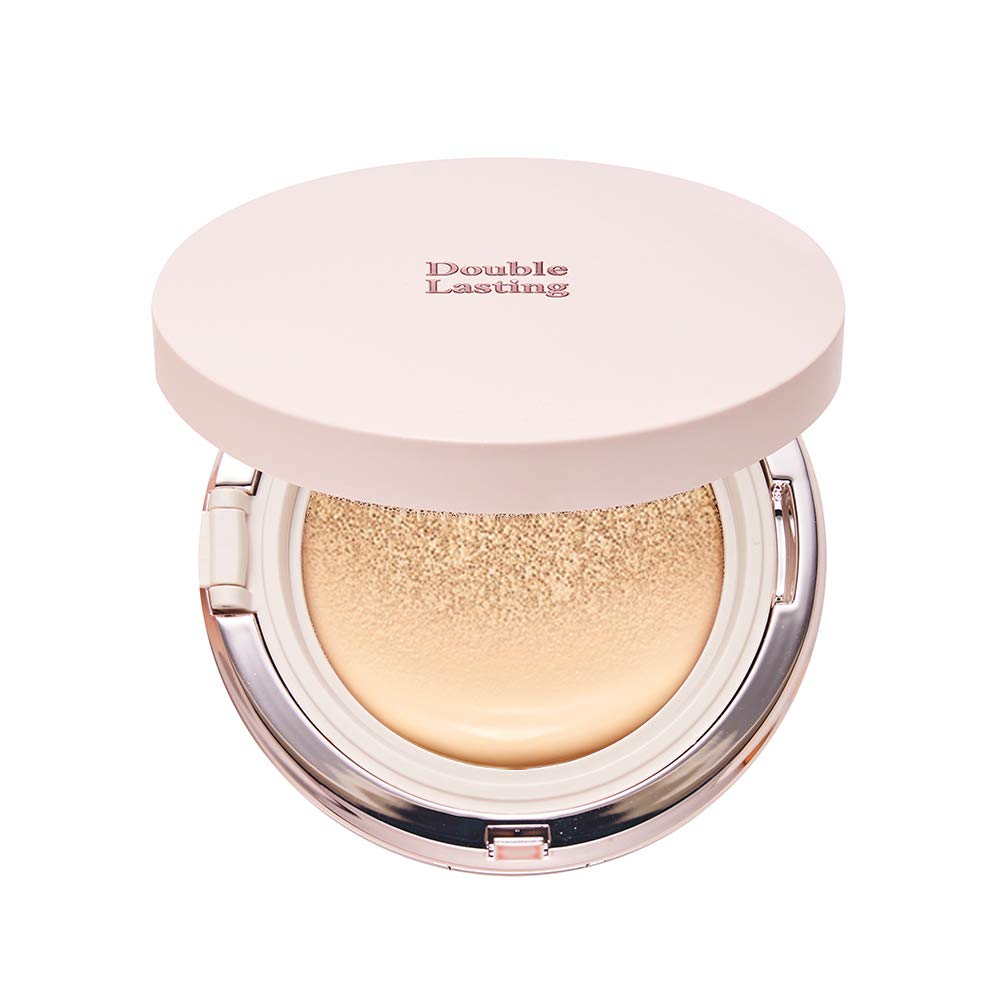 ETUDE Double Lasting Cushion Glow Foundation 15g Dewy Finish