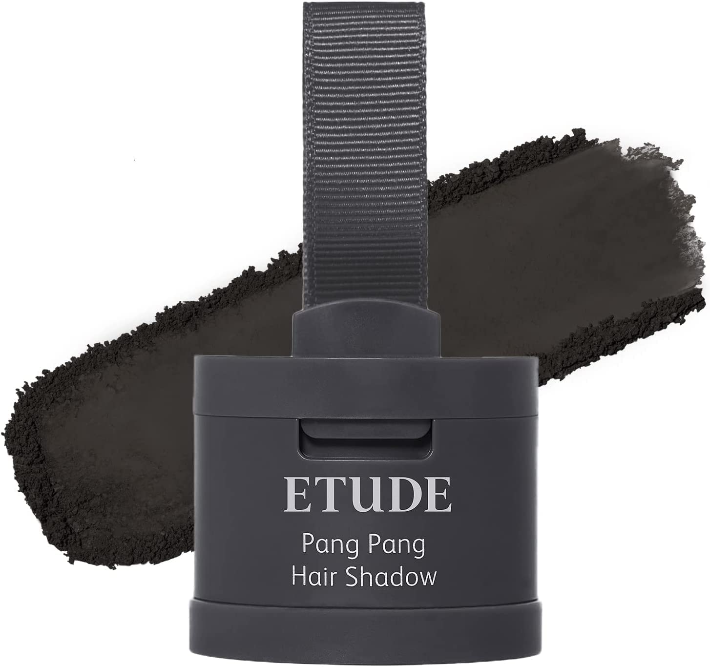 ETUDE Official Pom Pom Hair Shadow Natural Black / Waterproof / Face Slimming Makeup / Hairline &amp; Thinning Hair / Hairline Powder 1 piece (x 1)