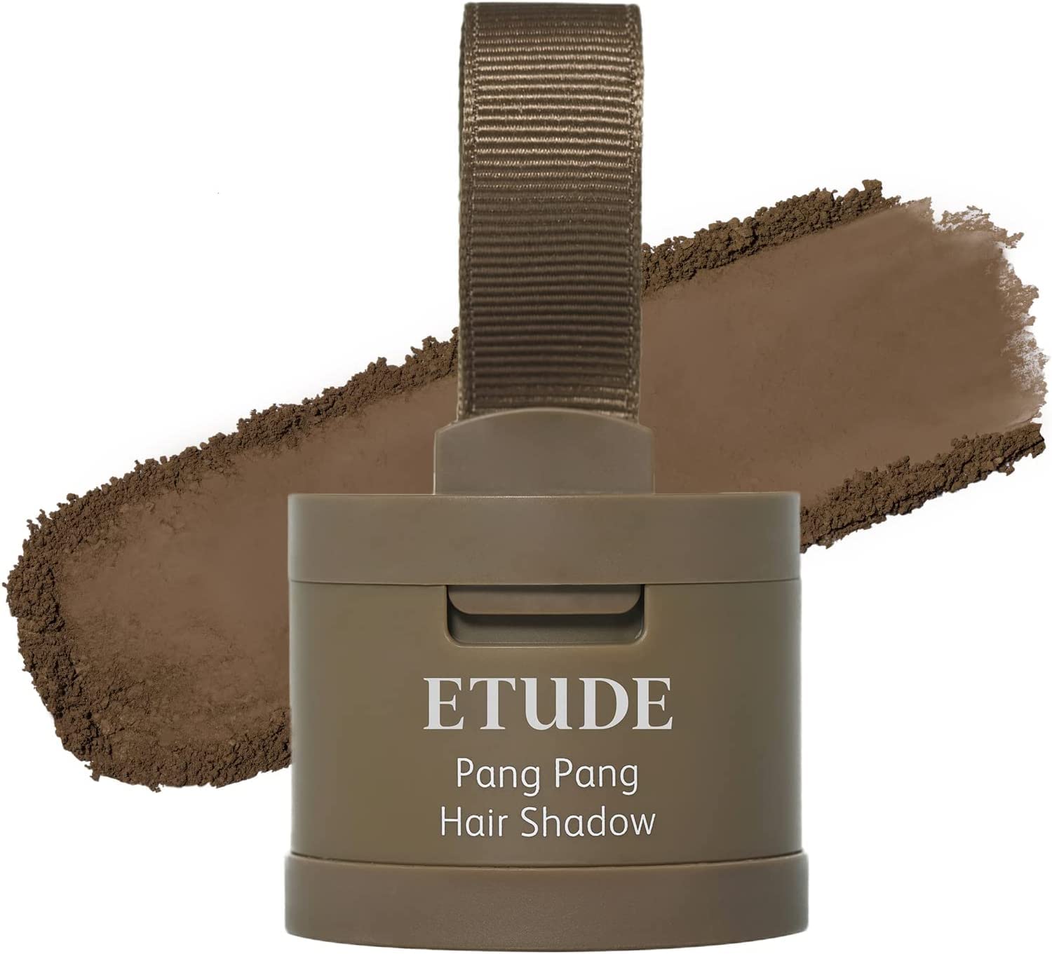 ETUDE Official Pom Pom Hair Shadow Light Brown / Waterproof / Face Slimming Makeup / Hairline &amp; Thinning Hair Use / Hairline Powder 1 piece (x 1)