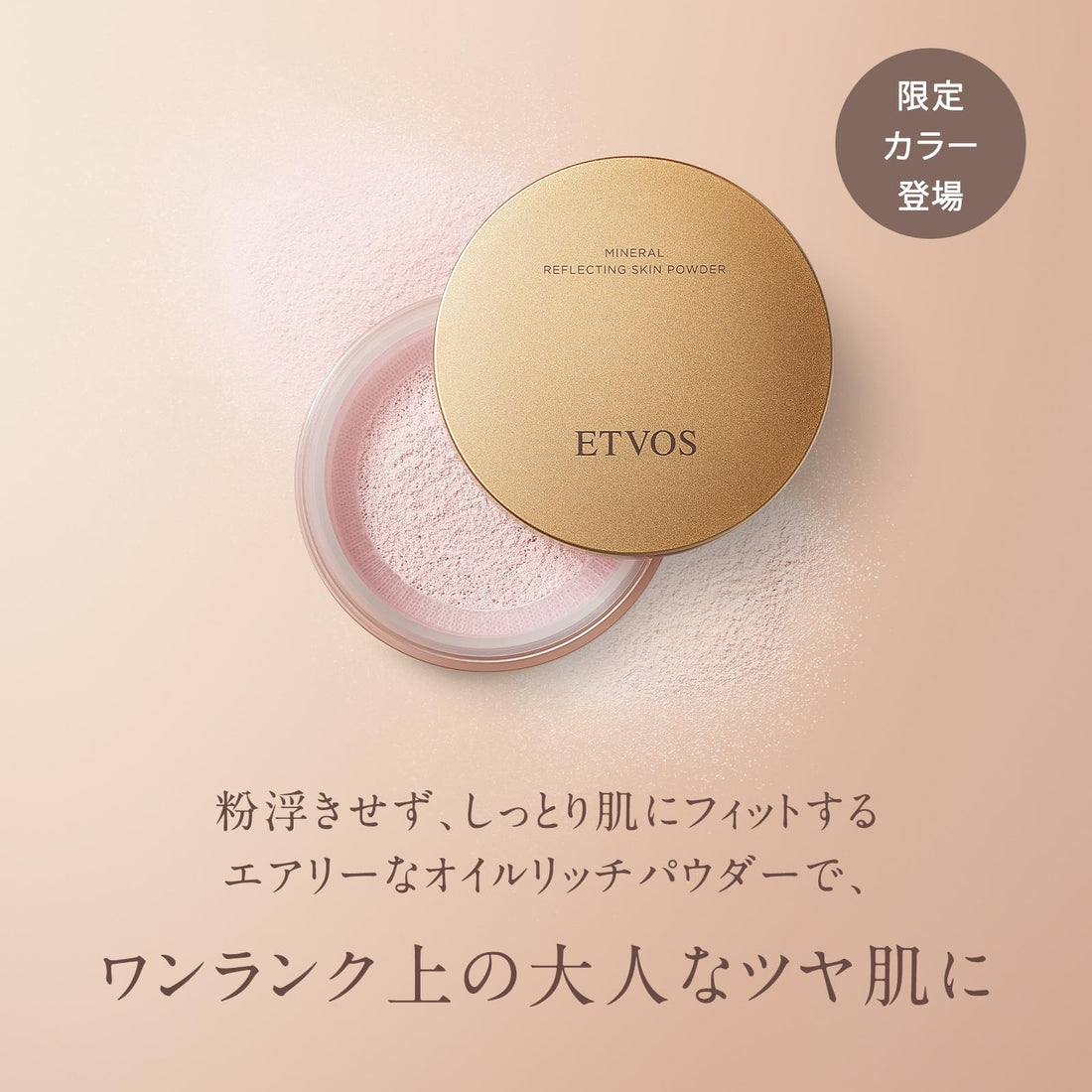 ETVOS Mineral Reflecting Skin Powder 8g for a Radiant Finish