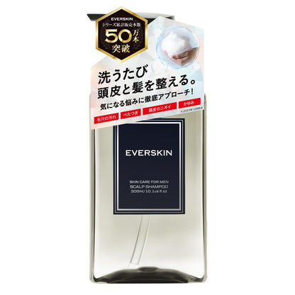 EVERSKIN Rich Foam Scalp Shampoo 300ml for Men