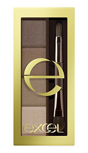 excel Poudre à Sourcils Stylisante SE01 Brun Naturel 4 Couleurs