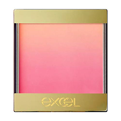 excel Poudre de Joues Aura Tique AB01 (Pêche &amp; Pêche)