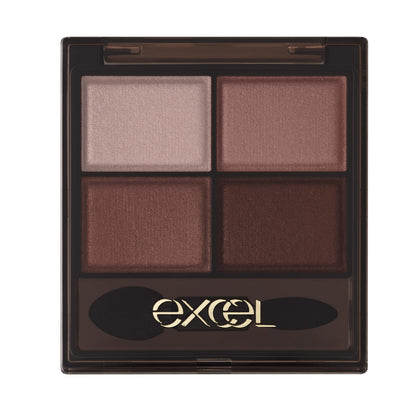 excel Skinny Rich Shadow N SK07 Peony Brown Eyeshadow Palette