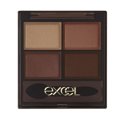 excel Skincare Skinny Rich Shadow N SK06 Sensual Brown Palette