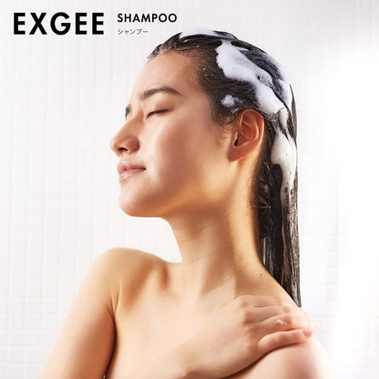 EXGEE Shampoo Refill 360ml with White Musk Fragrance