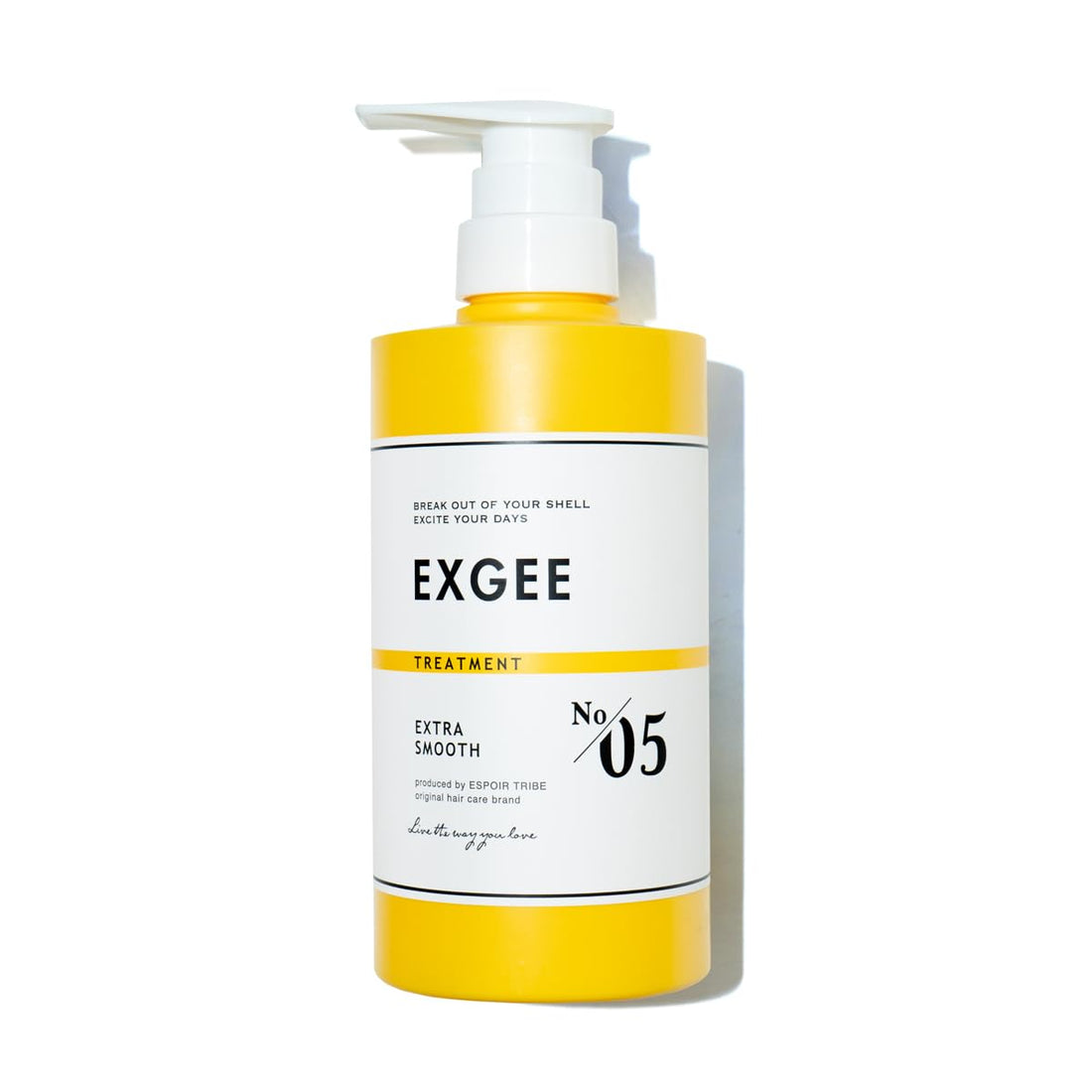 EXGEE Hair Treatment 400g White Musk Scent for Damage Care