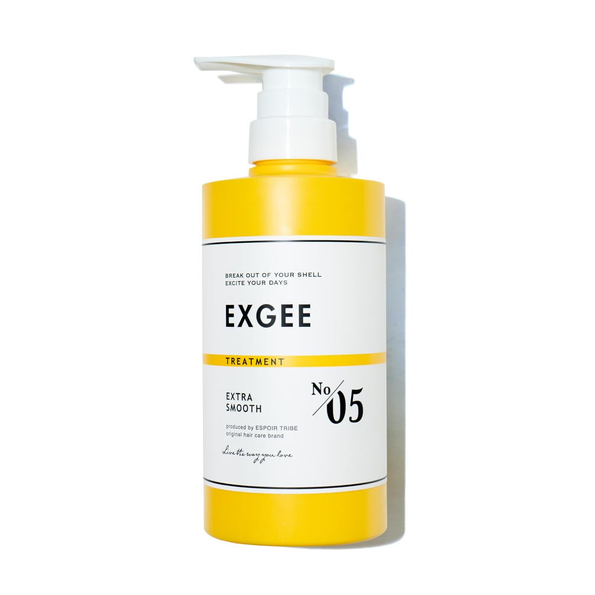 EXGEE Hair Treatment 400g White Musk Scent for Damage Care