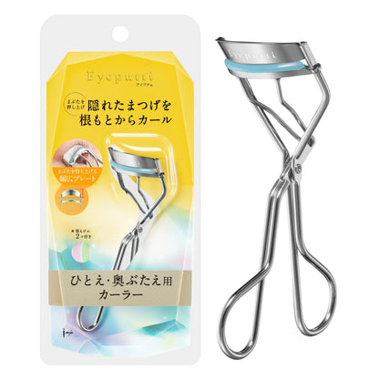 Eyeputti Eyelid Curler with Replacement Rubber for Natural Look