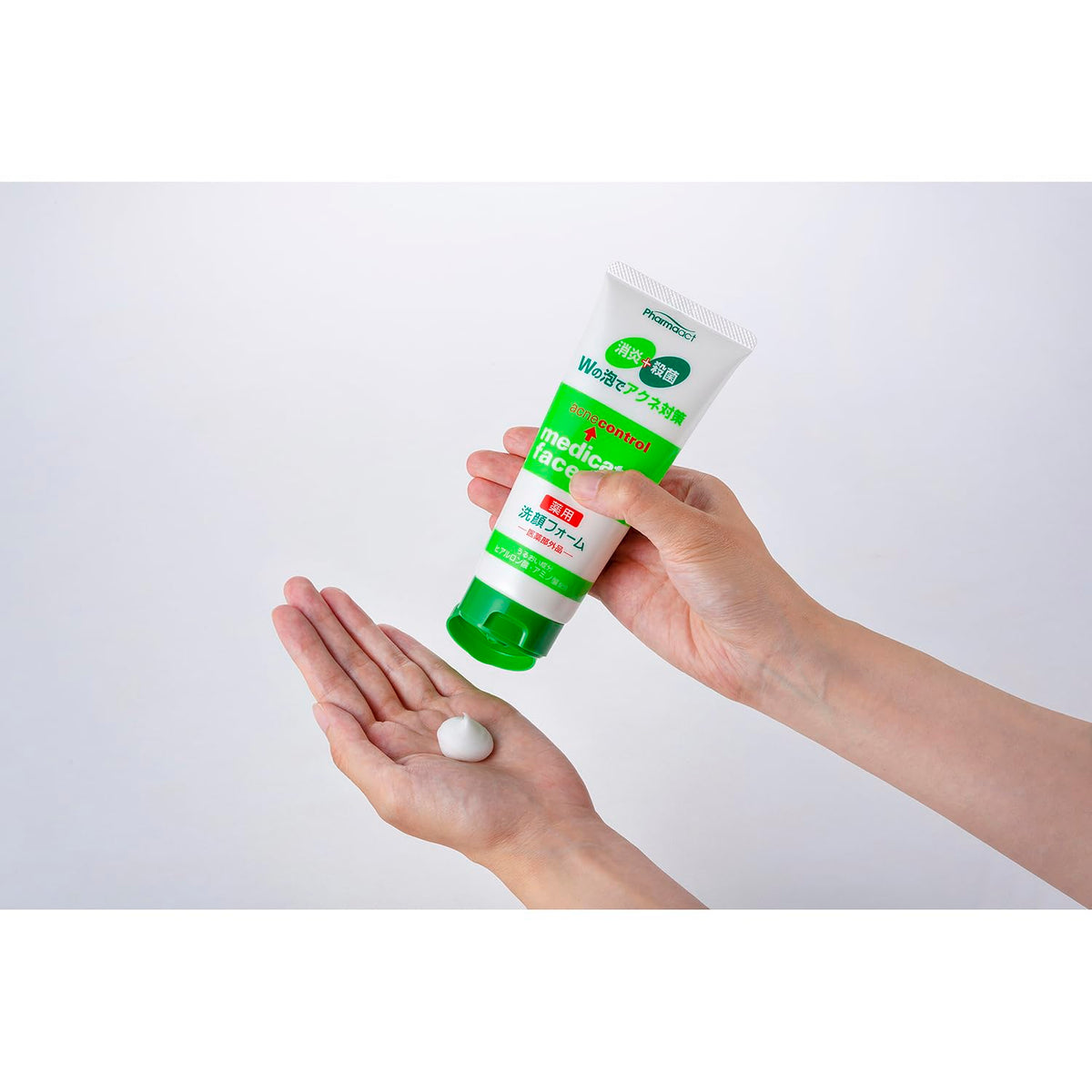 Pharmaact Cleansing Foam for Gentle Skin Care 130g
