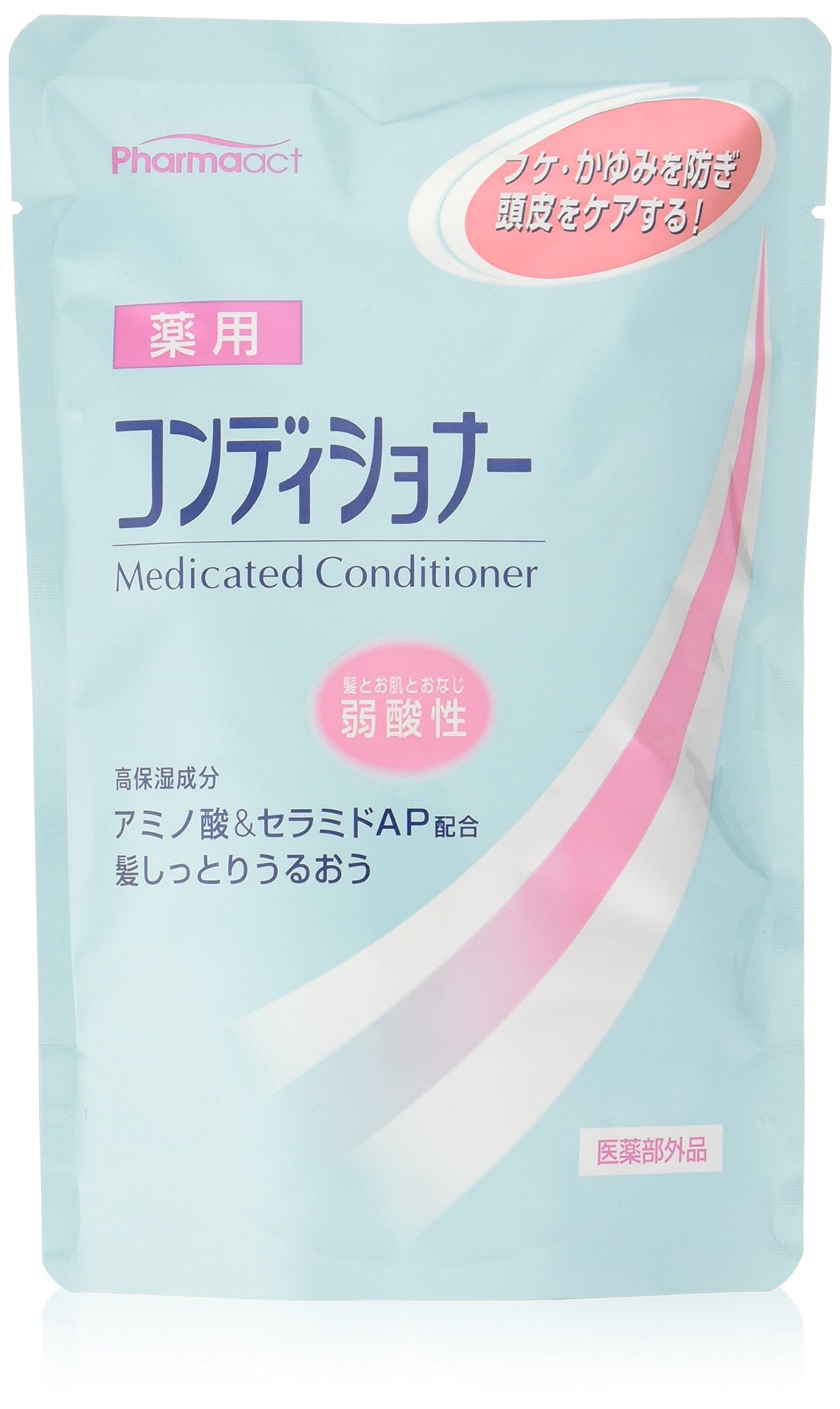 Pharmaact Kumano Yushi Mildly Acidic Medicated Conditioner Refill 400ml