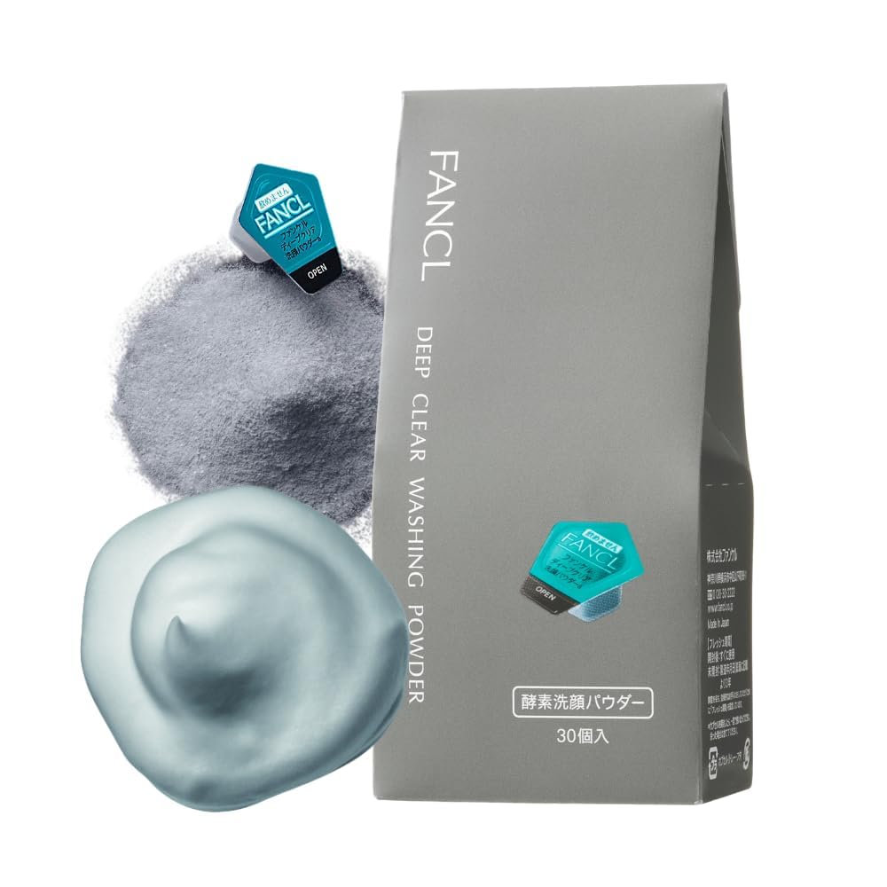 FANCL Deep Clear Cleansing Powder 30 Pack for Japanese Skincare
