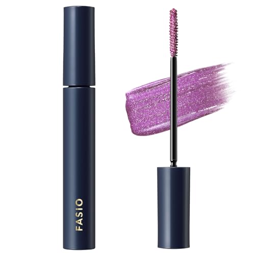 FASIO Starry Sky Mascara 6g Pink Glitter Color for Glamorous Lashes