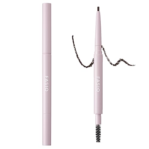 FASIO Waterproof Eyebrow Pencil Fine Tip Gray 0.1g