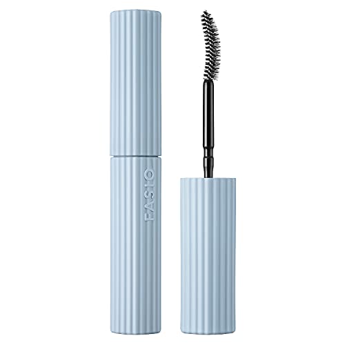 FASIO Permanent Curl Mascara Hybrid (Long) Waterproof Hot Water Off Mascara 01 Black 6g