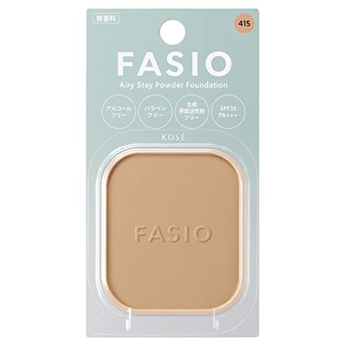 FASIO Airy Stay Powder Foundation 415 Healthy Ocher 10g