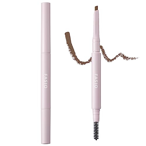 FASIO Waterproof Eyebrow Pencil with Drop-shaped Core 0.3g Light Brown