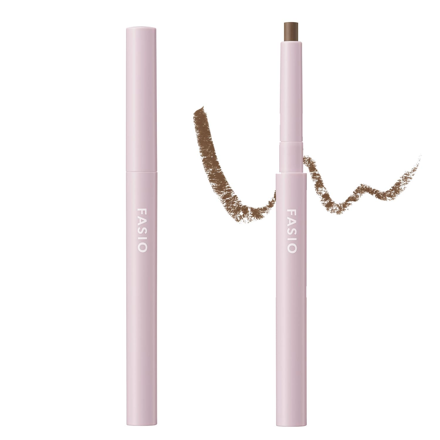 FASIO Waterproof Eyebrow Pencil Thick Round Core 03 Light Brown 0.7g