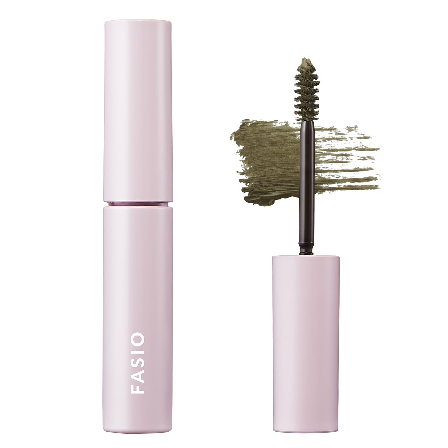 FASIO Eyebrow Mascara Olive Brown 4g Waterproof for Defined Brows