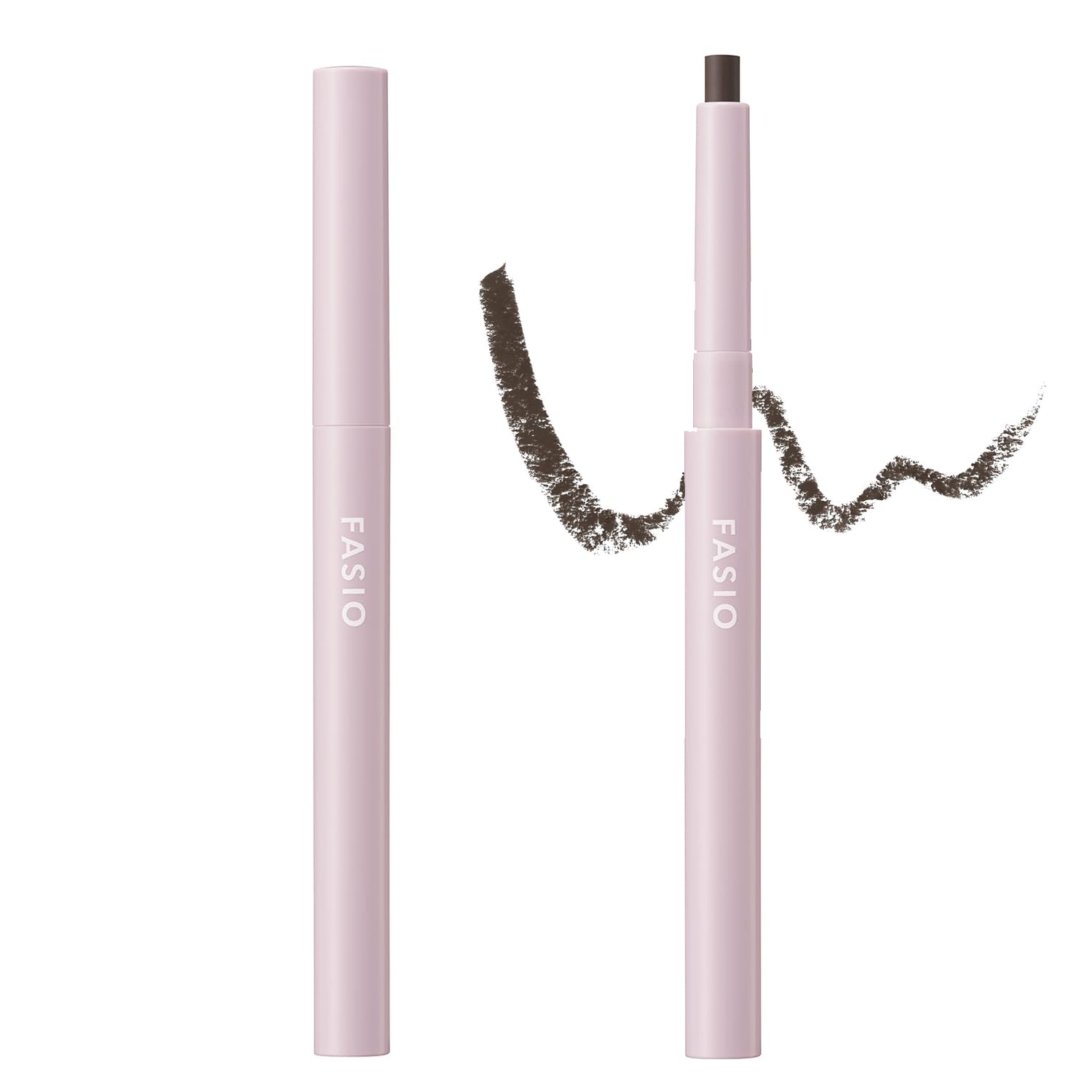 FASIO Waterproof Eyebrow Pencil Thick Round Tip 01 Gray 0.7g