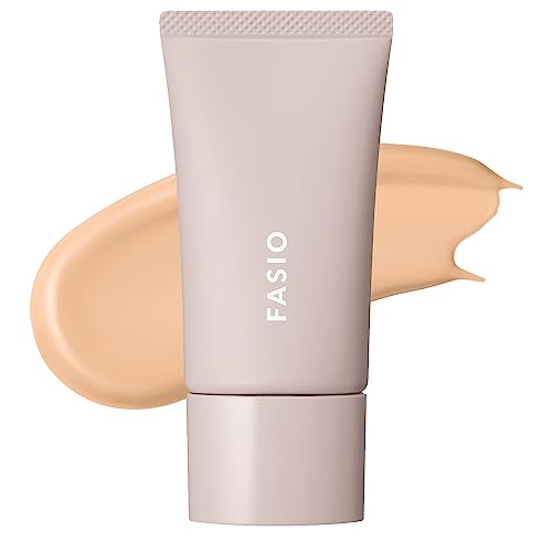 FASIO Fasio BB Cream Airy Stay BB Tint Moist 02 Light Beige 30g Anti-Dryness SPF35/PA+++ Sunscreen Makeup Base Foundation