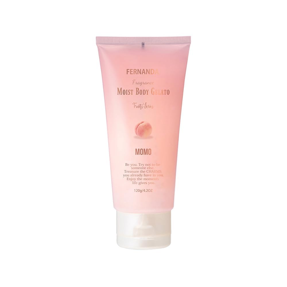FERNANDA Moist Body Gelato Peach 120g for Hydration and Softness