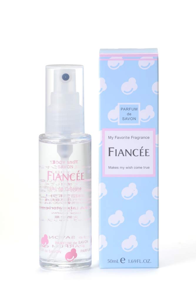 FIANCEE Body Mist Soap Scent 50ml Refreshing Natural Fragrance