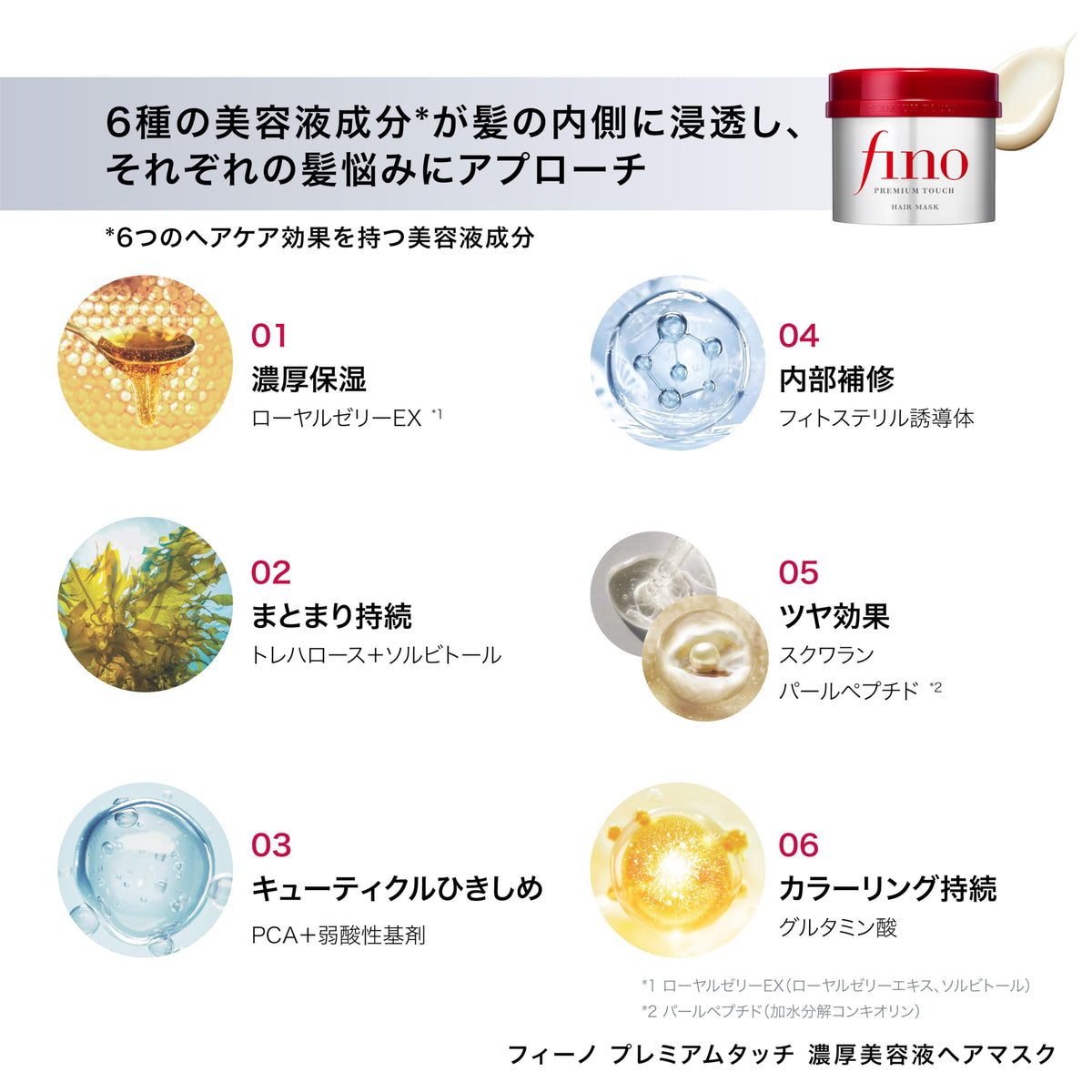 fino Premium Touch Rich Beauty Serum Hair Mask Refill 3 Uses