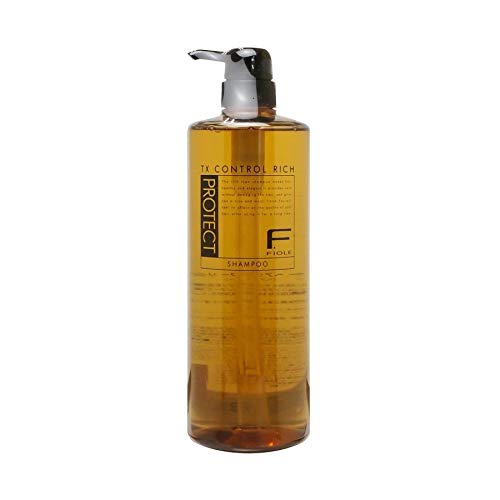 FIOLE F Protect Hair Shampoo Rich, Cream White 1000ml (x 1)