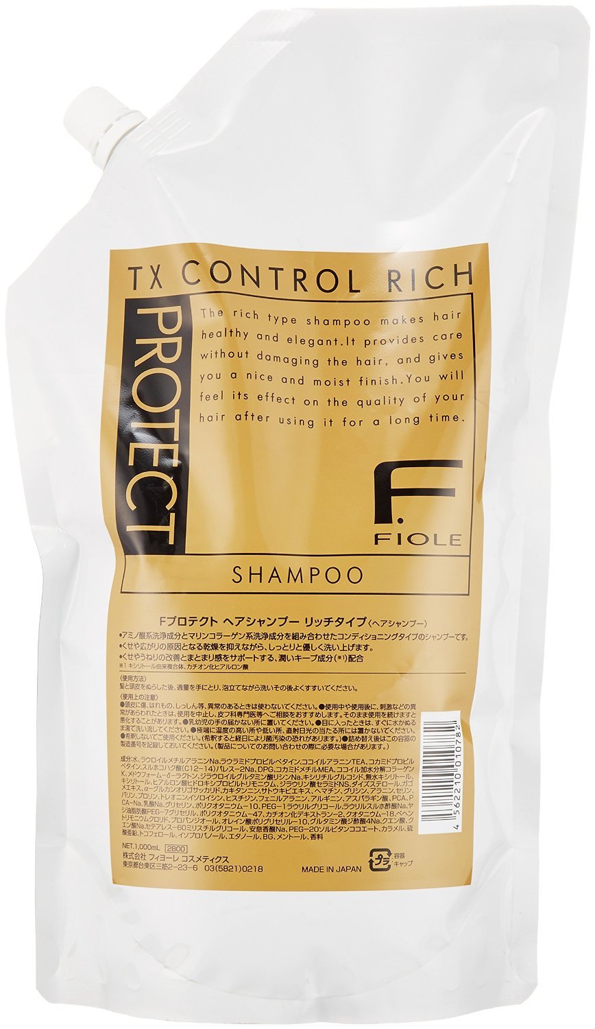 FIOLE F Protect Hair Shampoo Rich 1000ml Refill