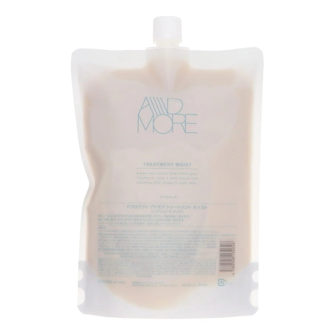 FIOLE Admore Treatment Moist 800g Refill for Daily Hair Care