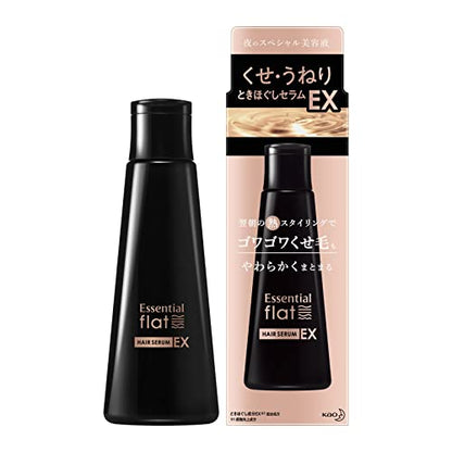 flat Essential Curl and Wave Detangling Serum EX 120ml for Curly Hair