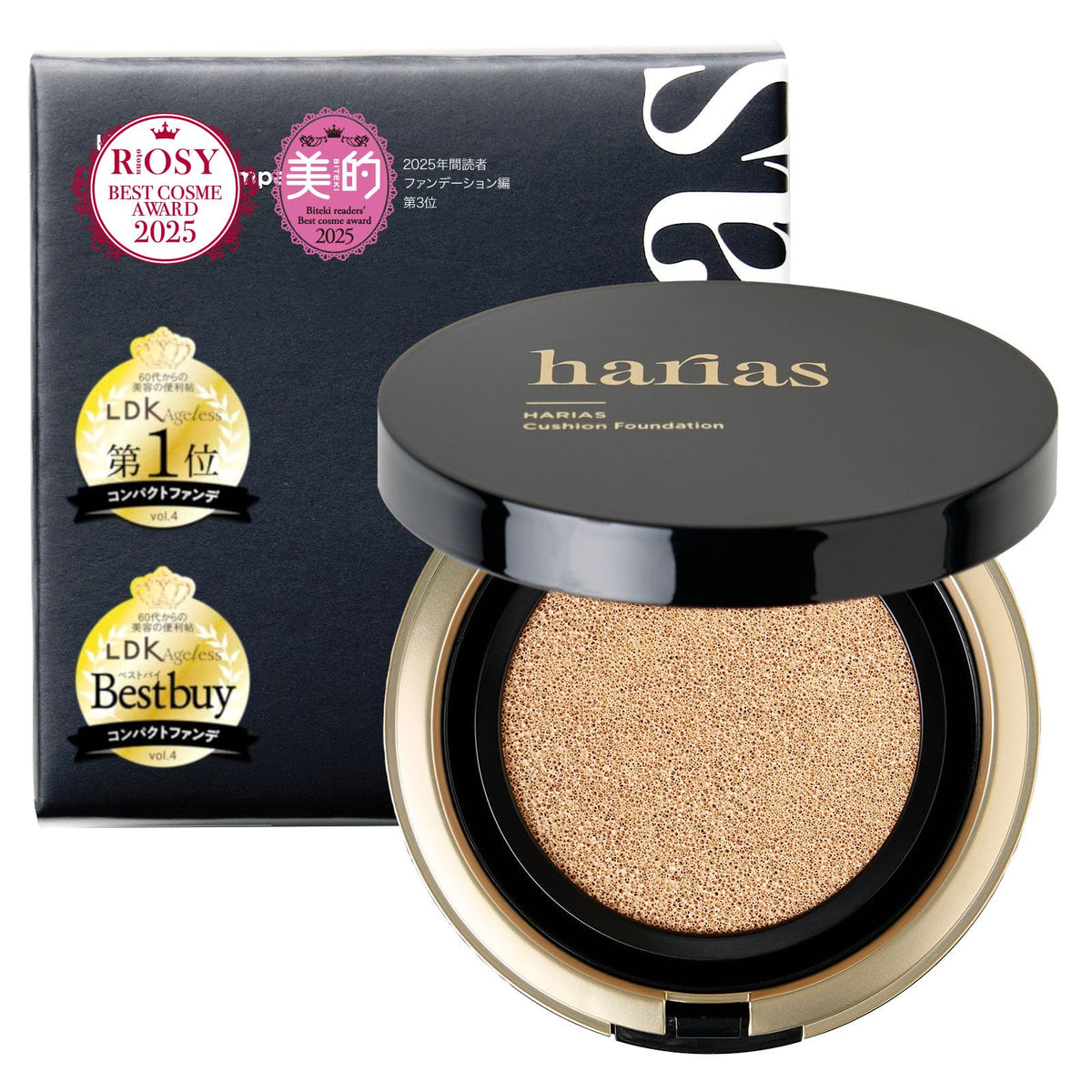 Flavia HARIAS Cushion Foundation with SPF50+ and Niacinamide