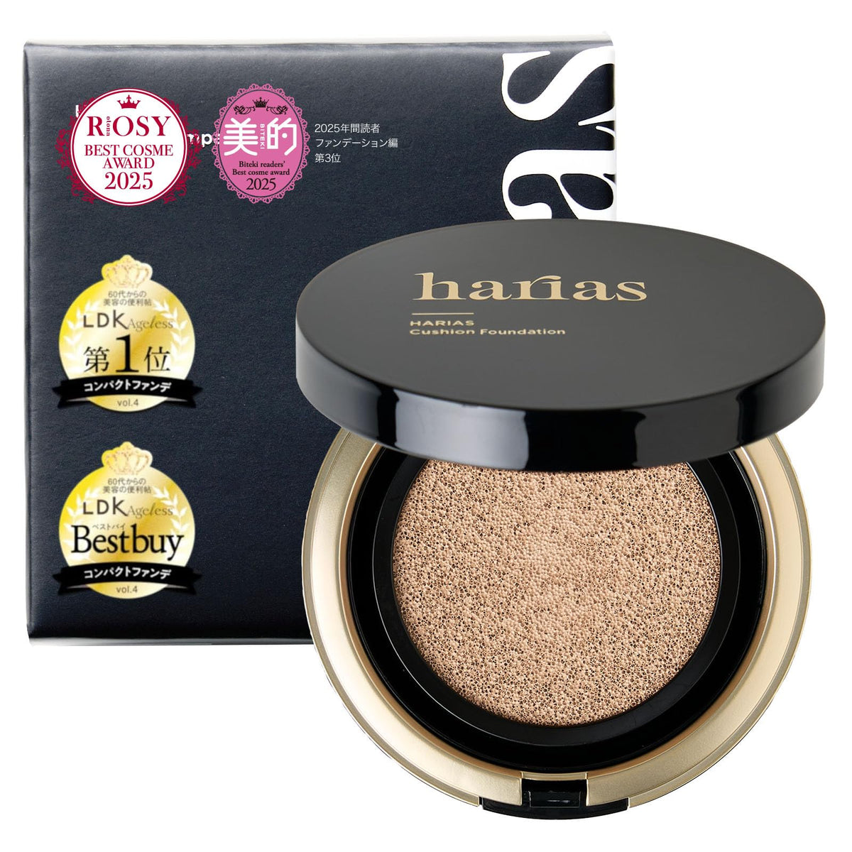 Flavia HARIAS Cushion Foundation with SPF50+ and Niacinamide