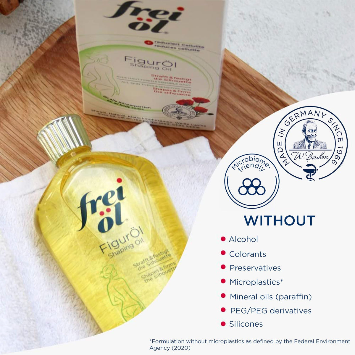freioil Shaping Body Oil 125ml for Japanese Skincare