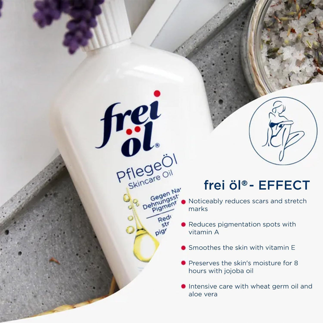 freioil Face and Body Care Oil 125ml for Hydration and Nourishment