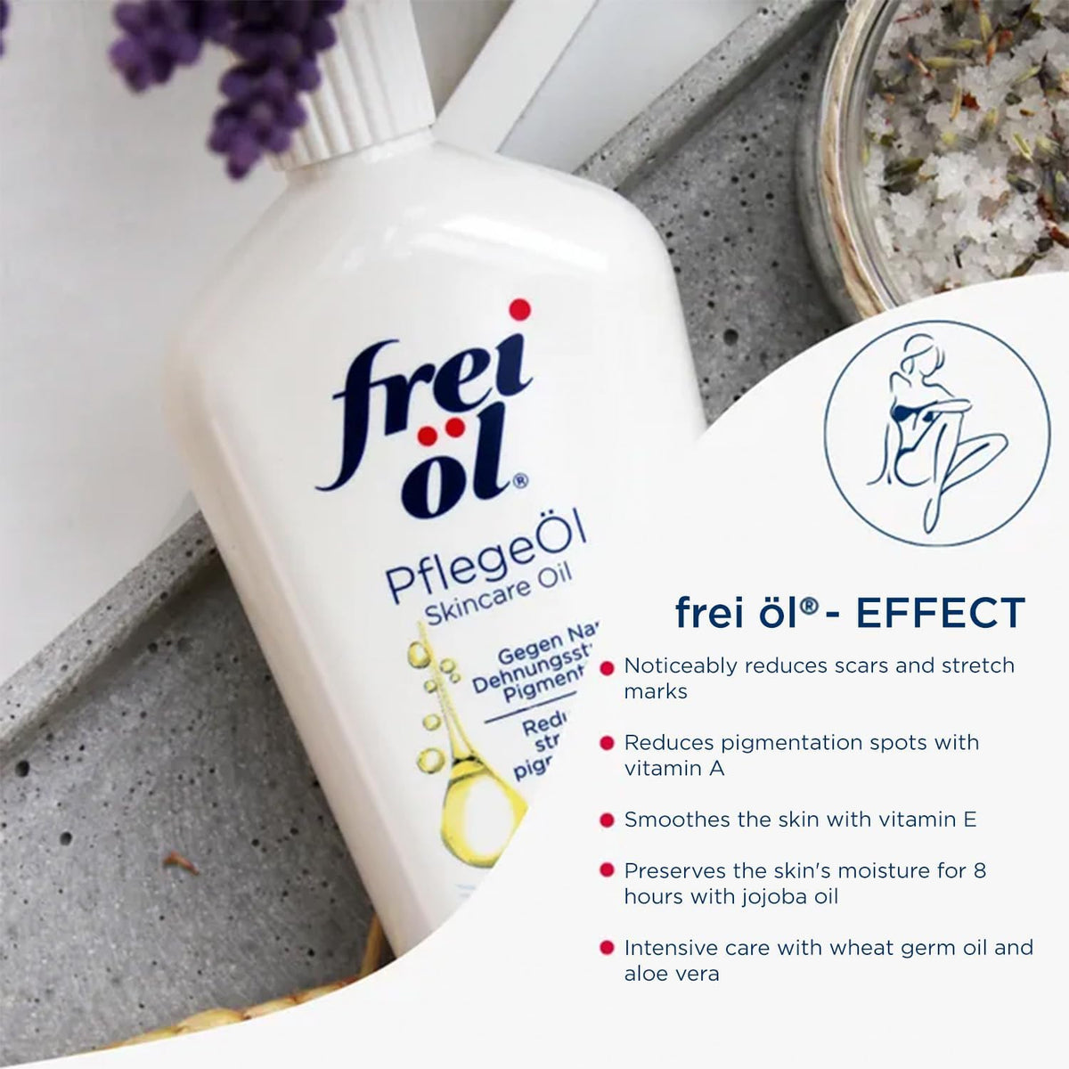 freioil Face and Body Care Oil 125ml for Hydration and Nourishment