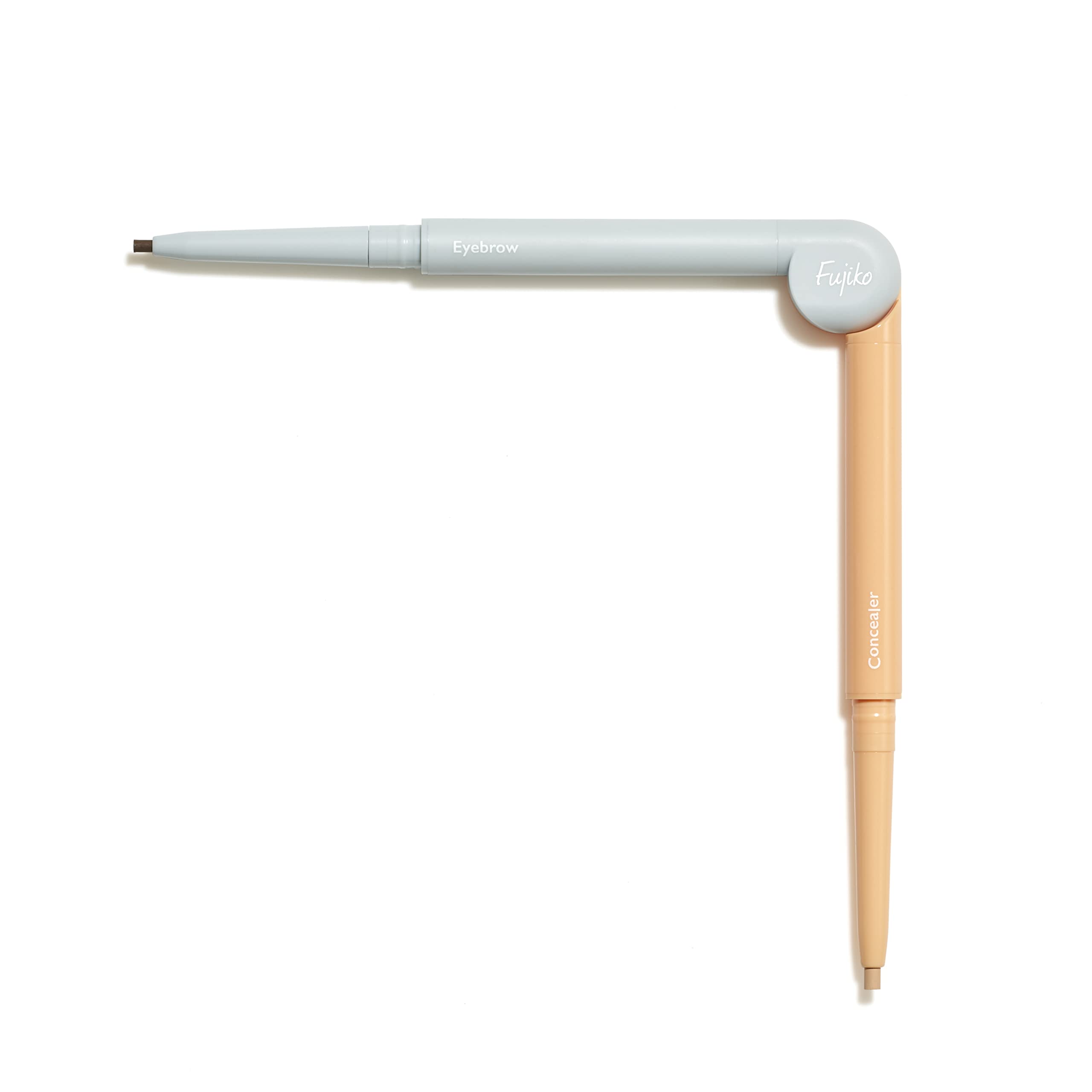 Fujiko Beauty Eyebrow Arranger 01 Natural Brown Eyebrow (0.04g) &amp; Concealer (0.08g) Eyebrow Concealer Brown Natural Beige Beautiful Brows