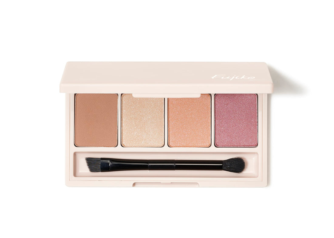 Fujiko Tashi Pale Effortless Eyebrow Palette 5.5g with Four Shades