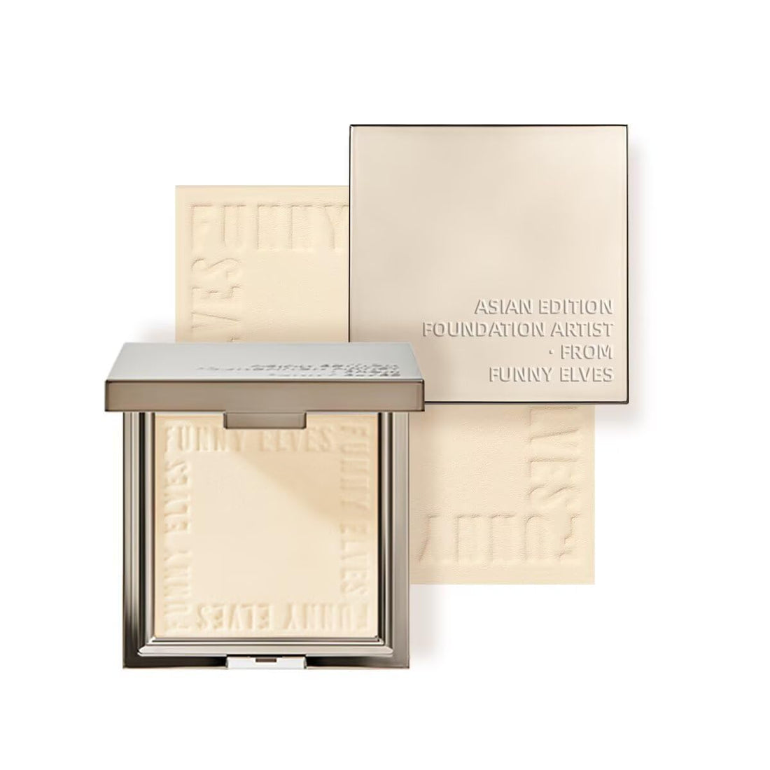 Funny Elves Soft Matte Pressed Powder for Flawless Finish 7g
