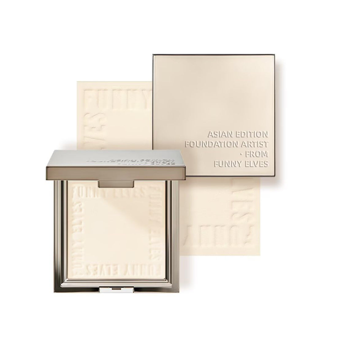 Funny Elves Soft Matte Pressed Powder 7g for Flawless Finish