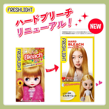 Fresh Light Hard Bleach for Vibrant Hair Color