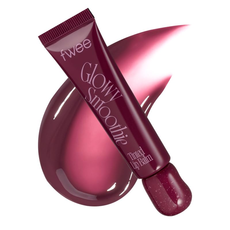 fwee Glow Smoothie Lip Balm Plum Mocha for Hydrated Lips