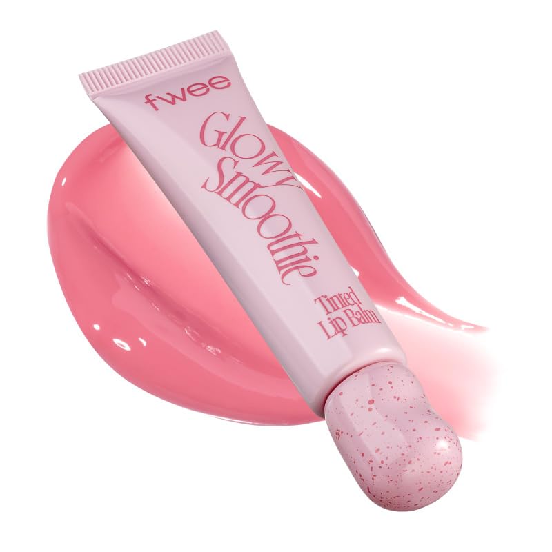 fwee Glow Smoothie Lip Balm Banana Strawberry Flavor