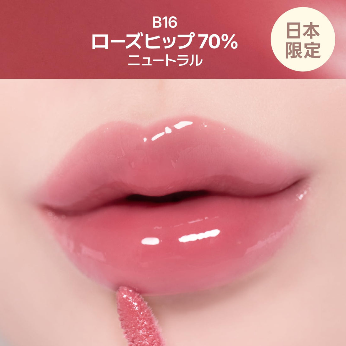 fwee 3D Volumizing Gloss Rose Hip 1 Piece Japanese Beauty