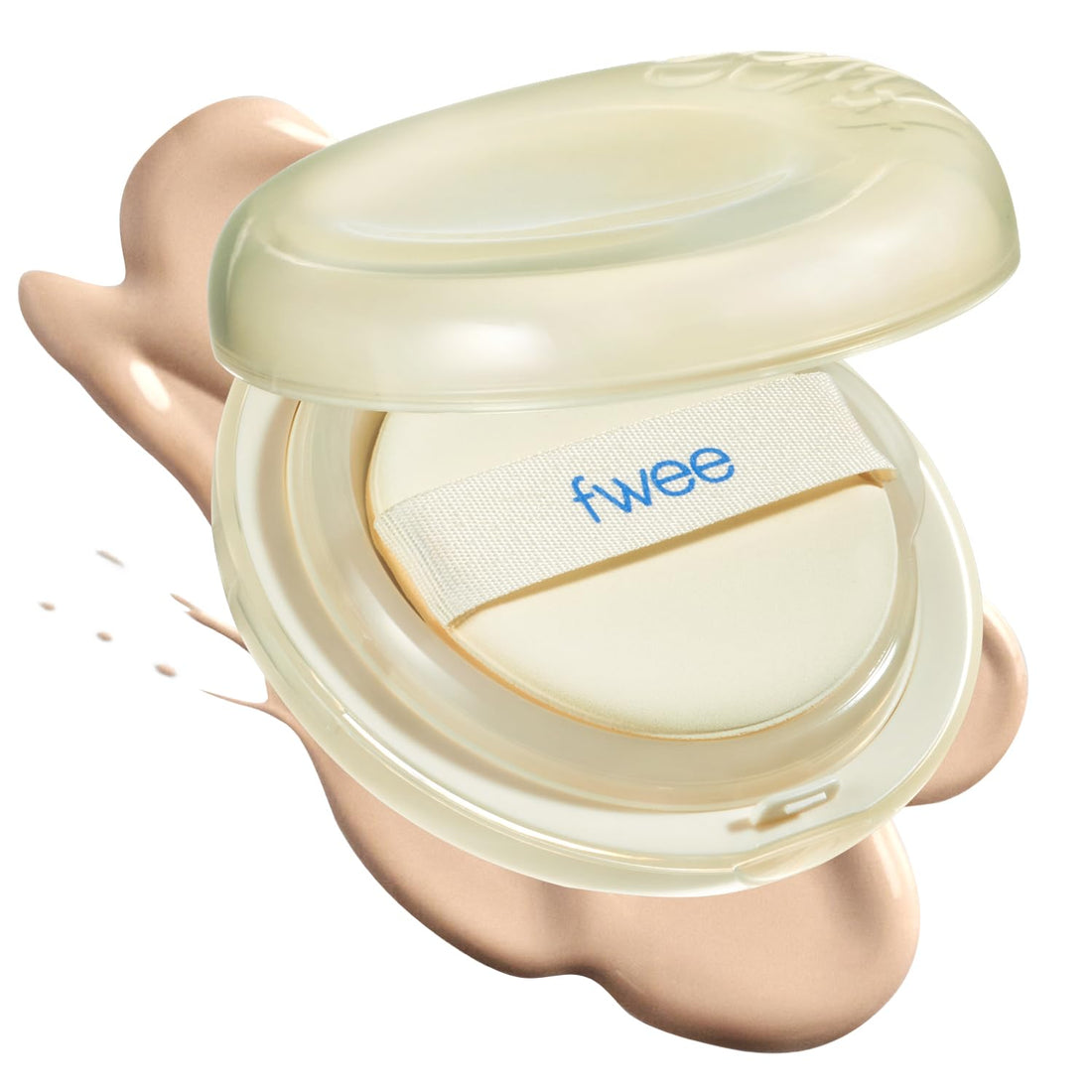 fwee Cushion Egg Fit Cover Natural 13g for Flawless Finish