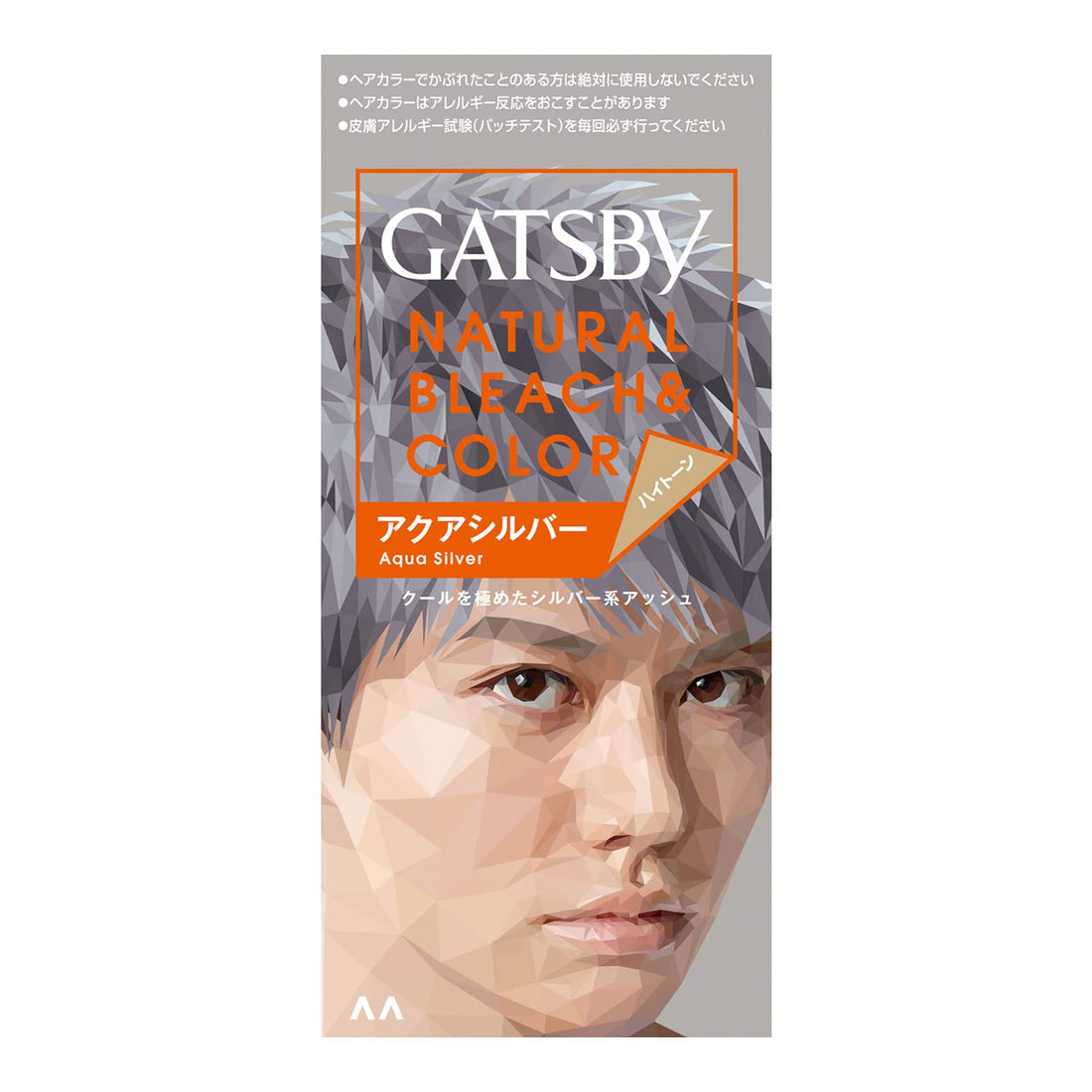GATSBY Natural Bleach Color High Tone Aqua Silver 1 Piece