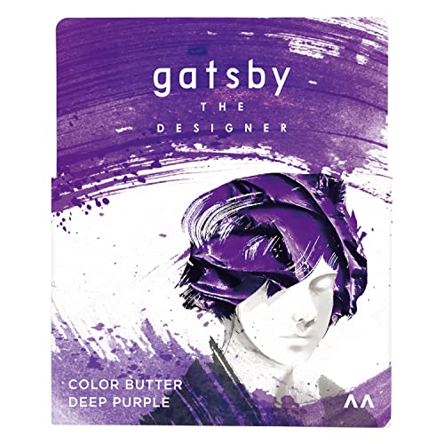 gatsby THE DESIGNER Color Butter Deep Purple 110g Hair Color Cream