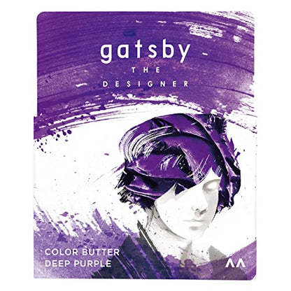 gatsby THE DESIGNER Color Butter Deep Purple 110g Hair Color Cream
