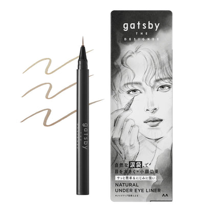 gatsby THE DESIGNER Natural Tear Bag Liner [ Ultra-fine Pen Ultra-thin Brown Men&